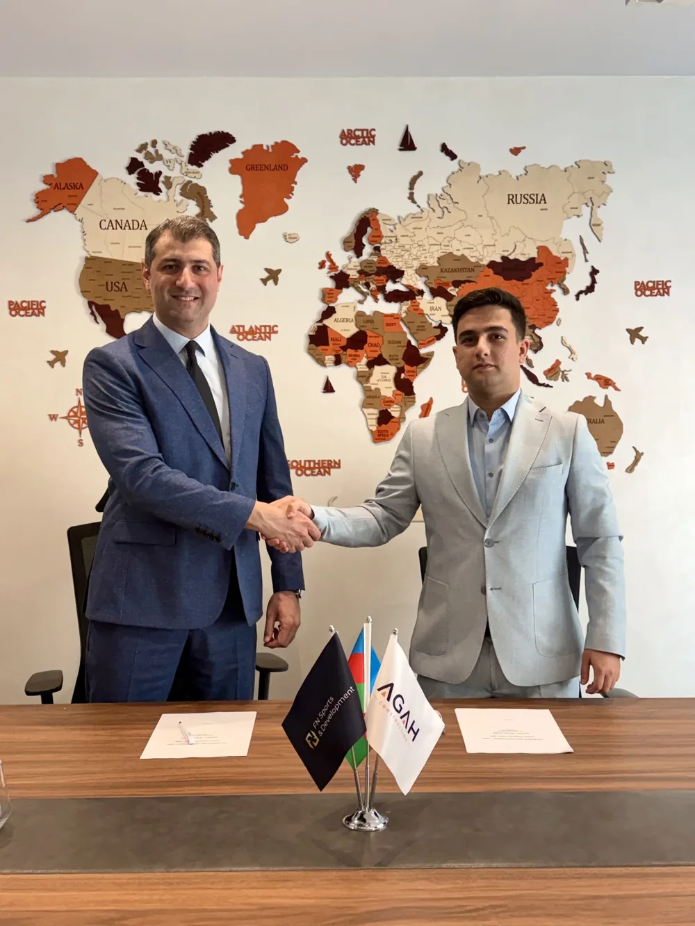 17 июня 2026 года: FN Sports & Development и Agah Construction подписали договор на строительные работы